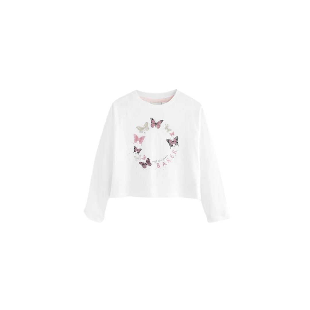 Girls Long Sleeve T-shirt-Pack Of 3