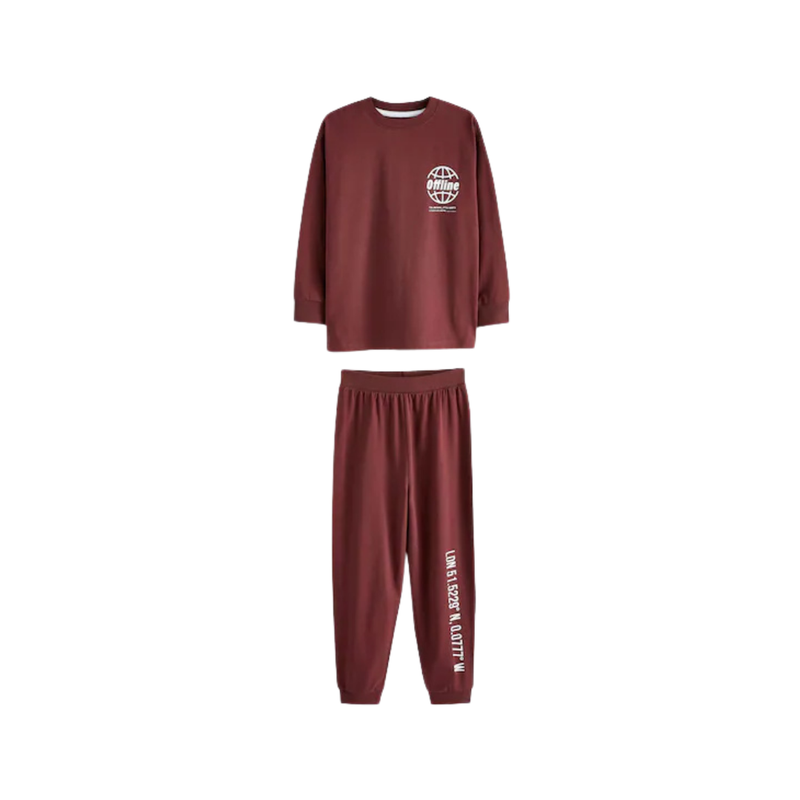 Boys Long Sleeve Pajama Sets-Pack Of 3