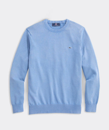 Garment-Dyed Cotton Crewneck