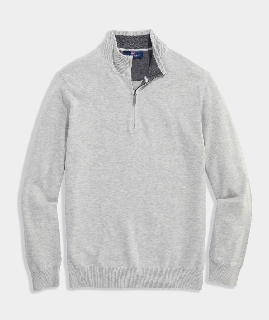 Tipped Boathouse Quarter-Zip