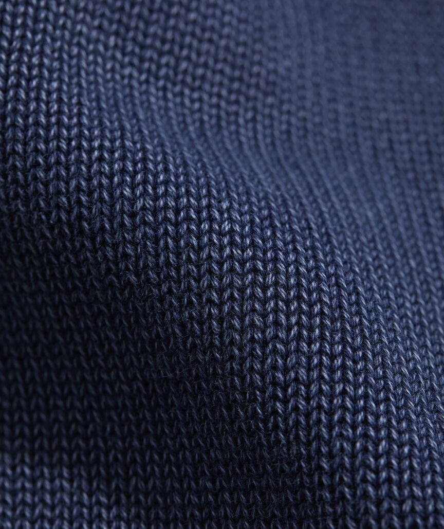 Garment-Dyed Cotton Crewneck