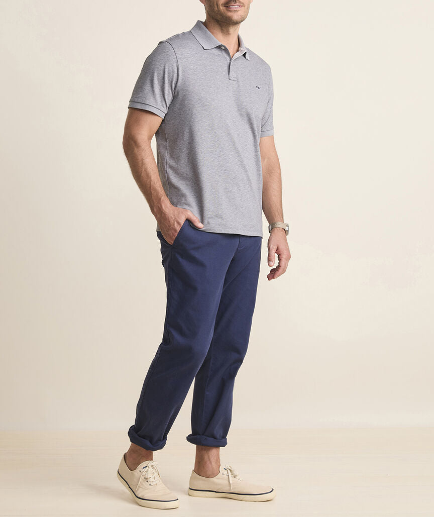 Men Edgartown Pique Polo T-Shirt