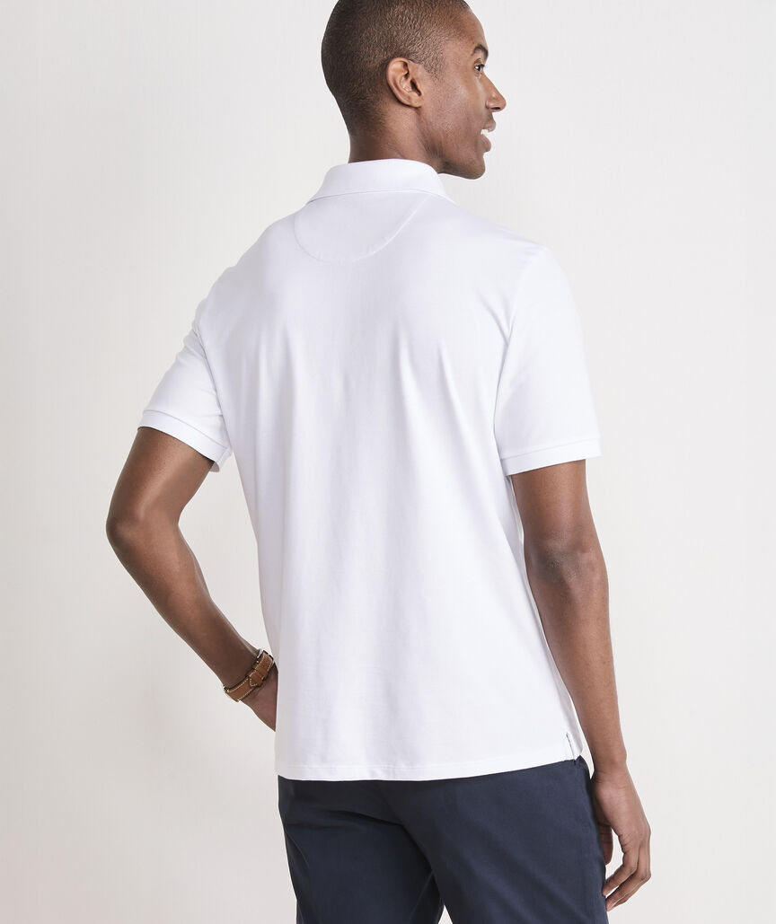 Men Edgartown Pique Polo T-Shirt
