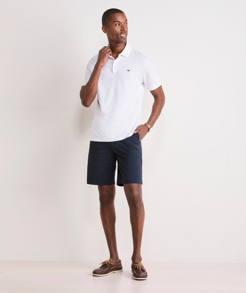Men Edgartown Pique Polo T-Shirt