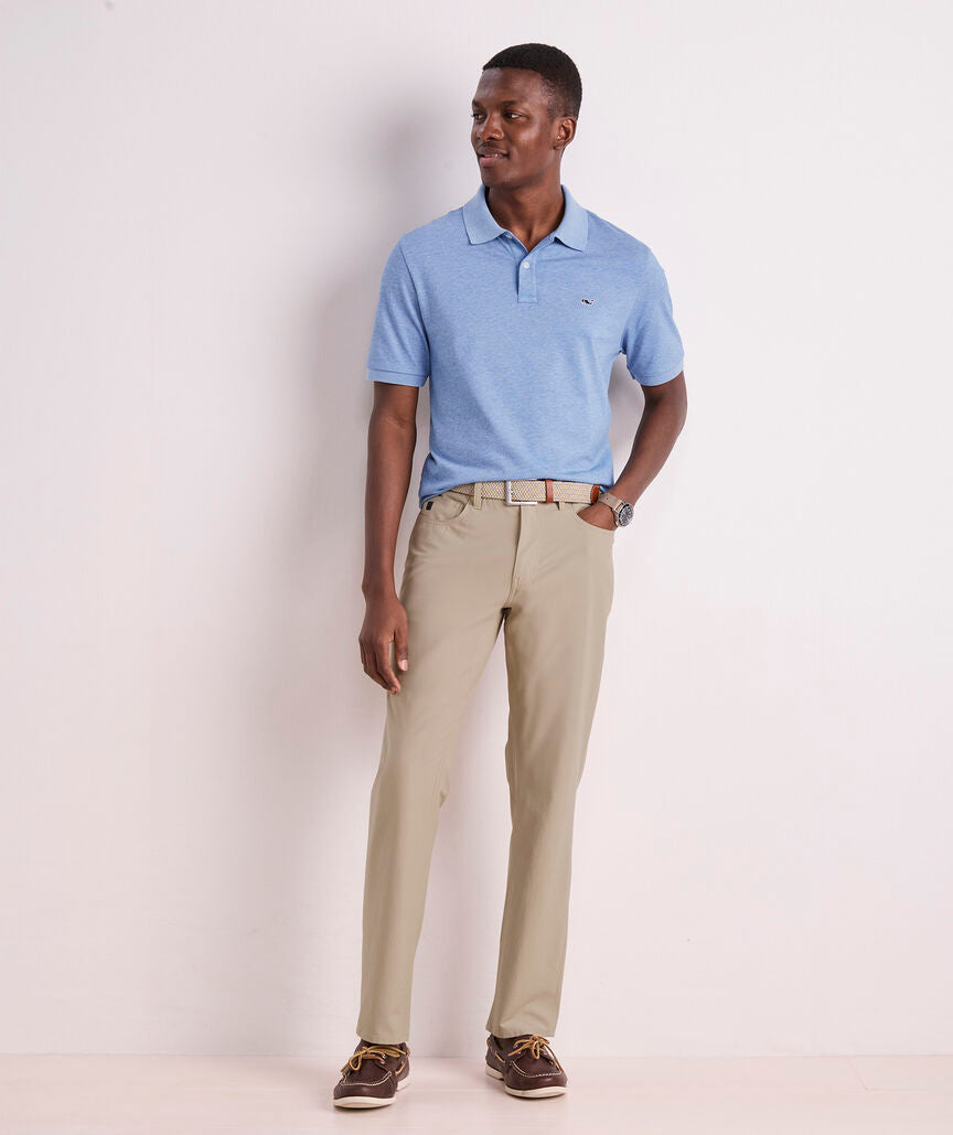 Men Edgartown Pique Polo T-Shirt