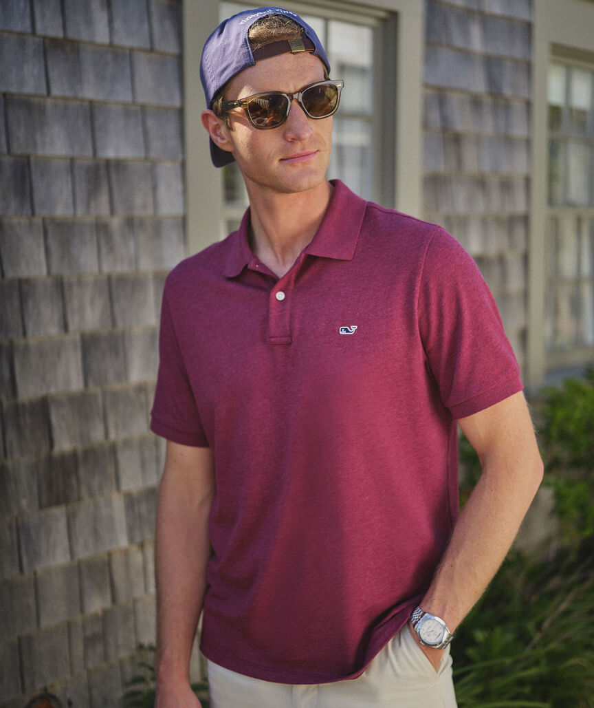 Men Edgartown Pique Polo T-Shirt