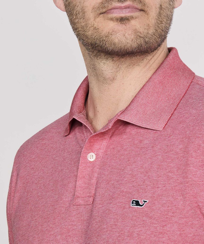 Men Edgartown Pique Polo T-Shirt