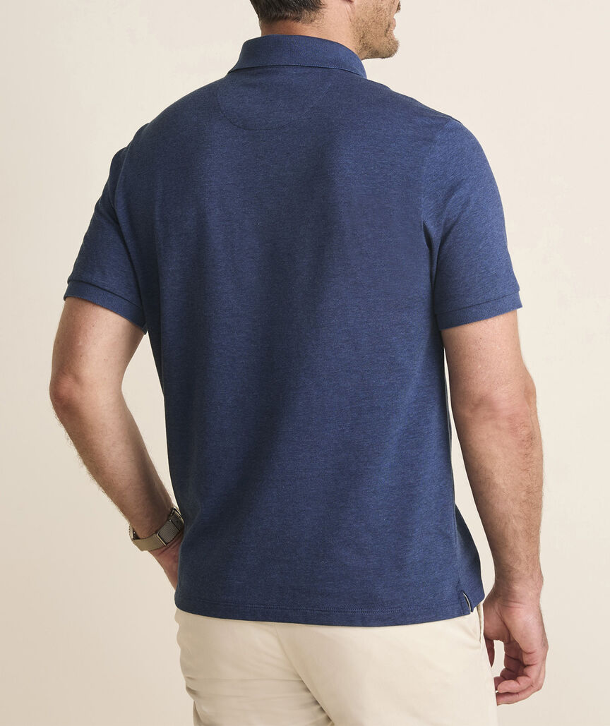 Men Edgartown Pique Polo T-Shirt