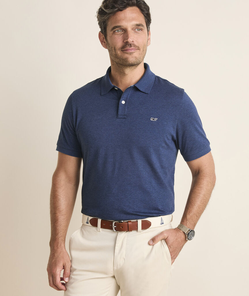 Men Edgartown Pique Polo T-Shirt
