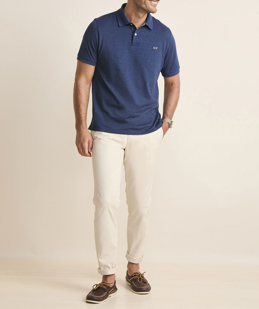 Men Edgartown Pique Polo T-Shirt