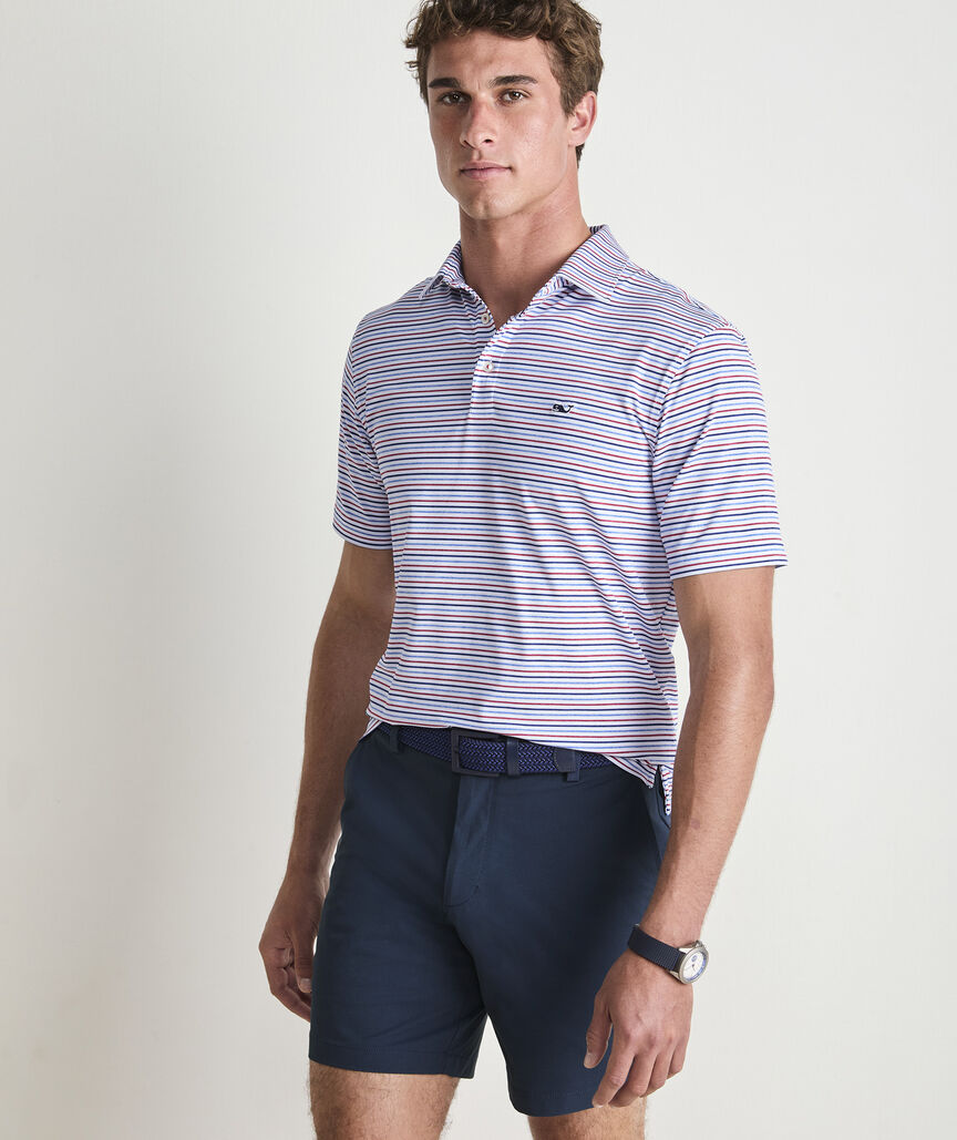 Multi-Bradley Stripe Sankaty Polo