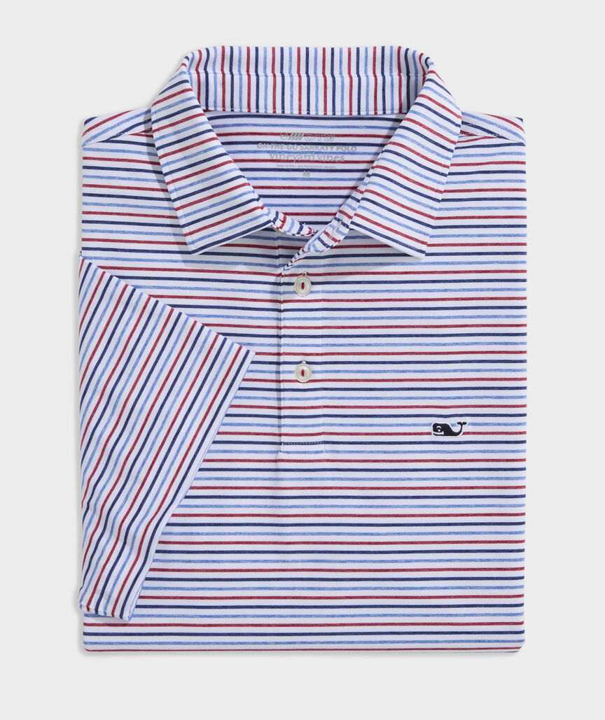 Multi-Bradley Stripe Sankaty Polo