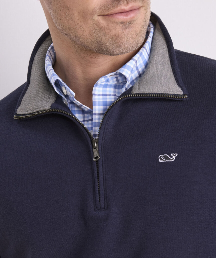 Solid Saltwater Quarter-Zip
