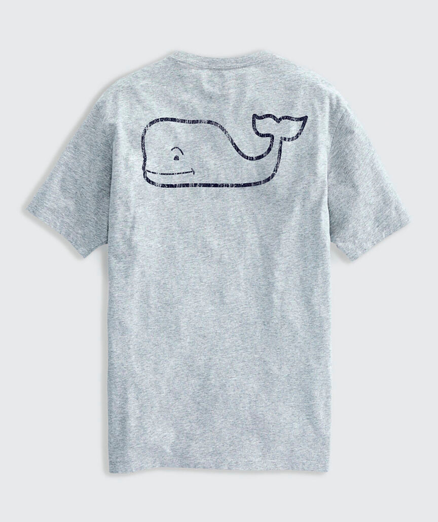 Vintage Whale Short-Sleeve Pocket Tee