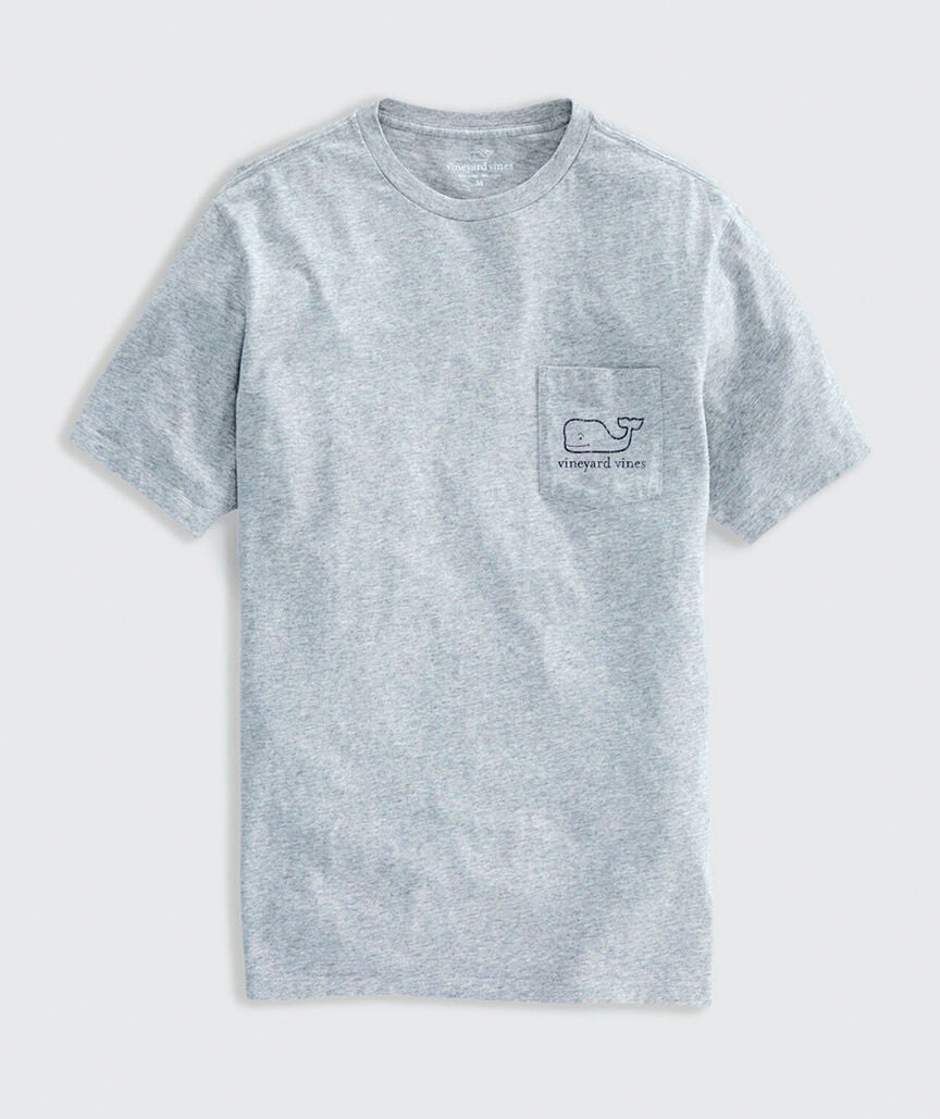 Vintage Whale Short-Sleeve Pocket Tee