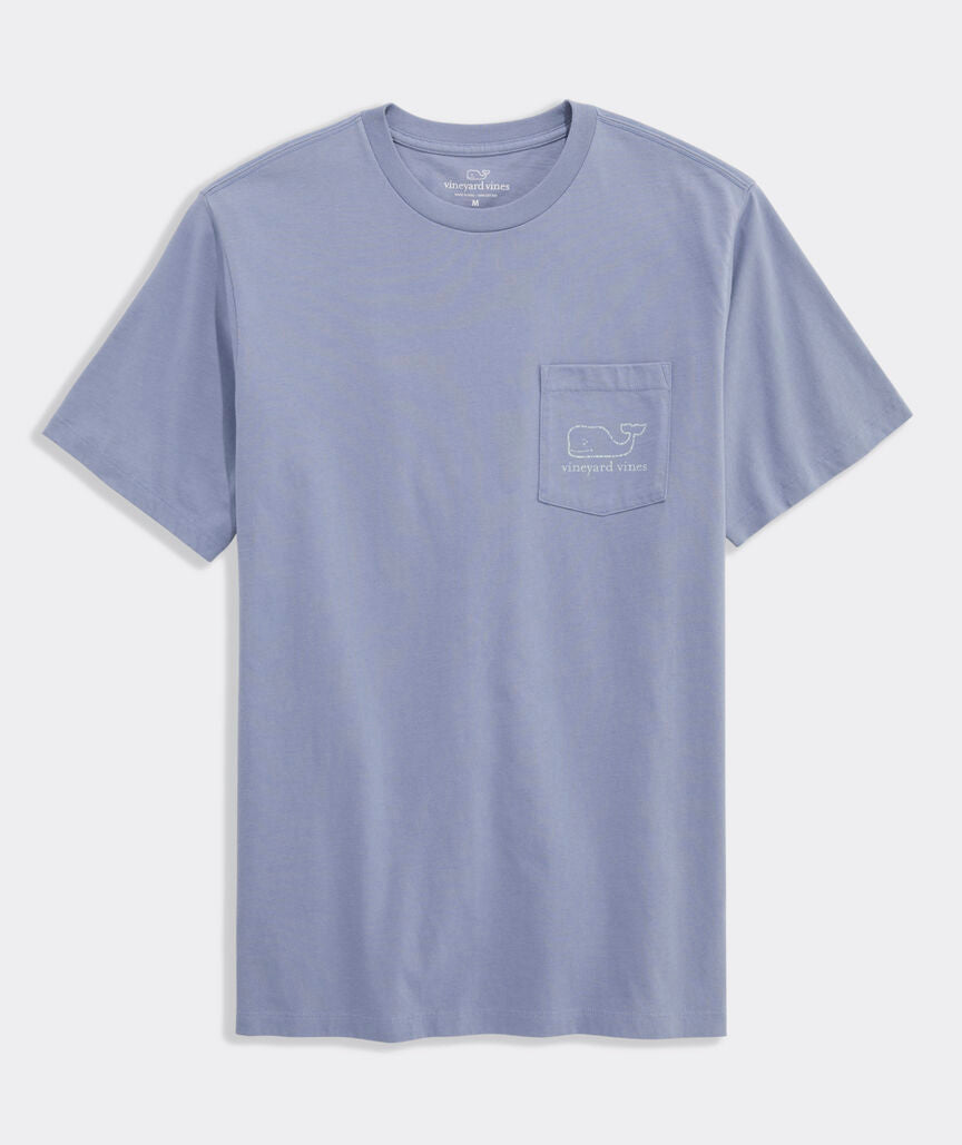 Vintage Whale Short-Sleeve Pocket Tee