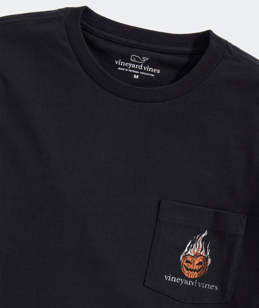 Headless Horseman Whale Long-Sleeve Pocket Tee