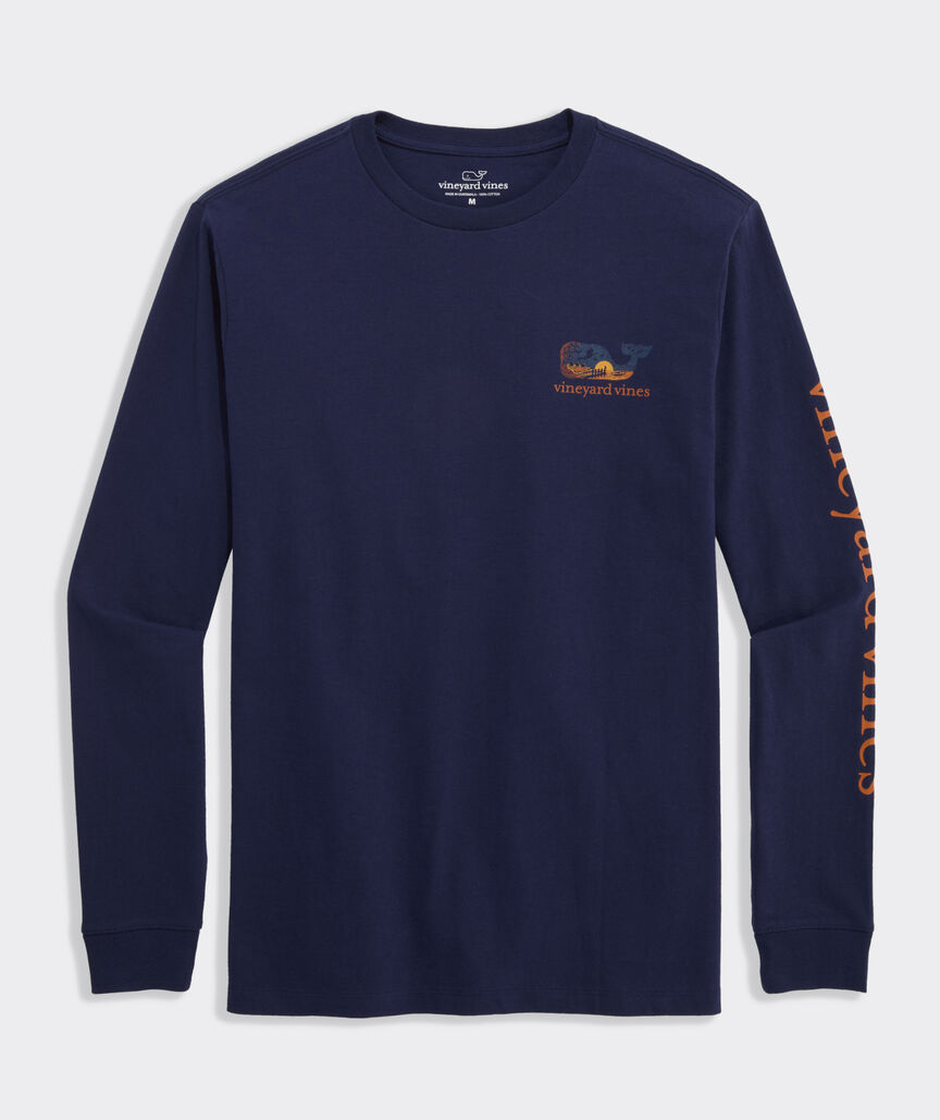 Halloween Whale Long-Sleeve Tee