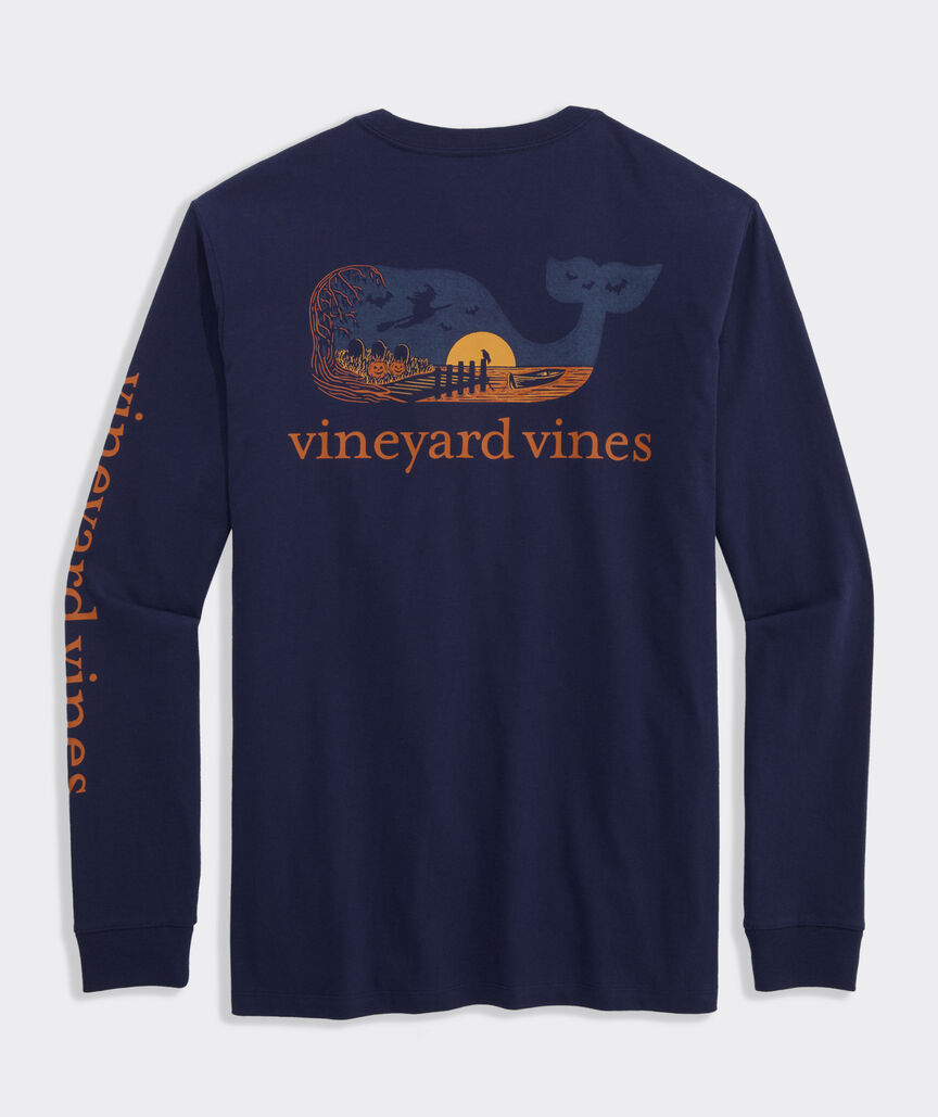 Halloween Whale Long-Sleeve Tee