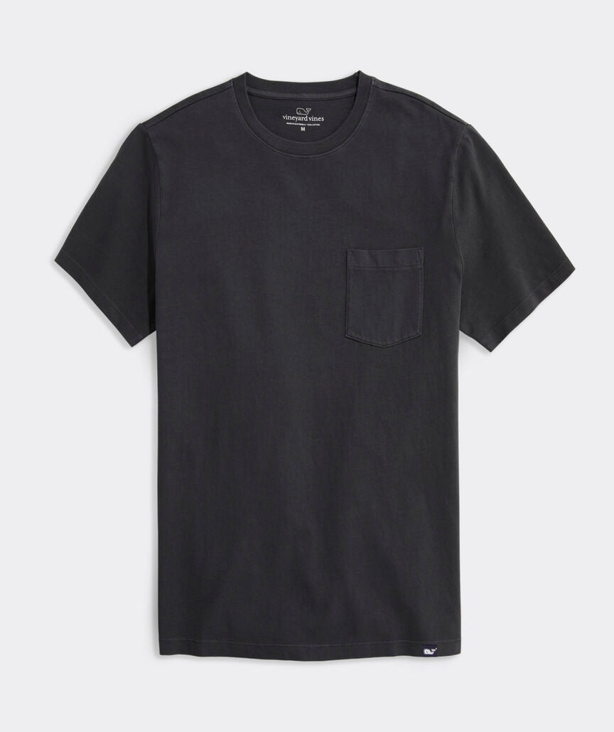 Garment-Dyed Surf Pocket Tee