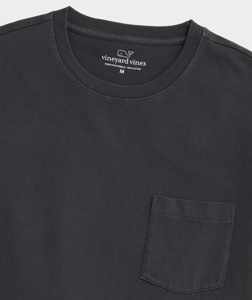Garment-Dyed Surf Pocket Tee