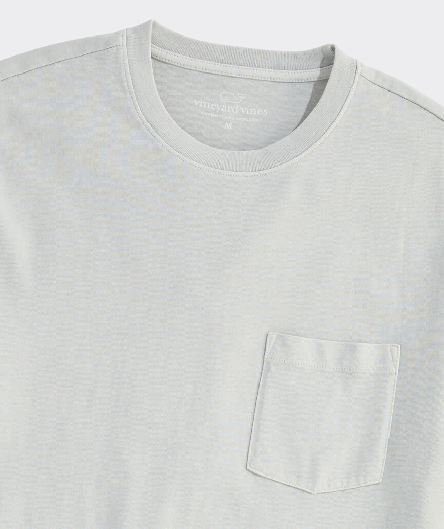 Garment-Dyed Surf Pocket Tee