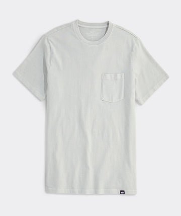 Garment-Dyed Surf Pocket Tee
