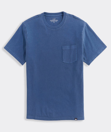 Garment-Dyed Surf Pocket Tee