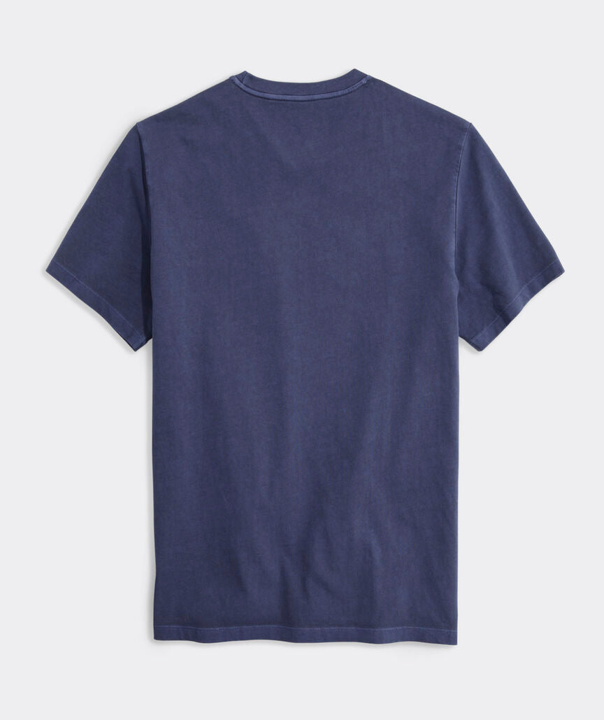 Garment-Dyed Surf Pocket Tee