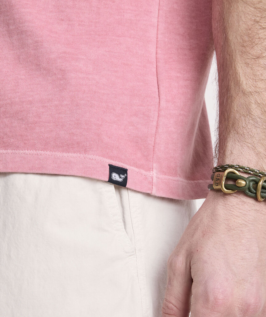 Garment-Dyed Surf Pocket Tee