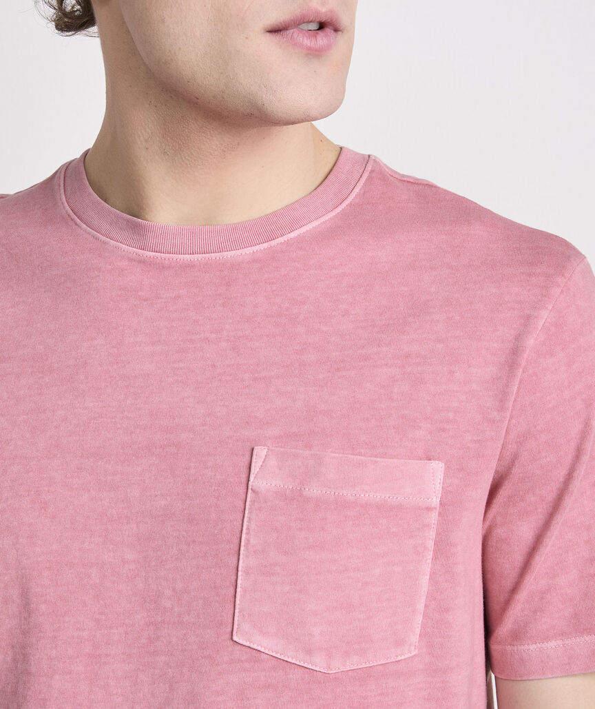 Garment-Dyed Surf Pocket Tee