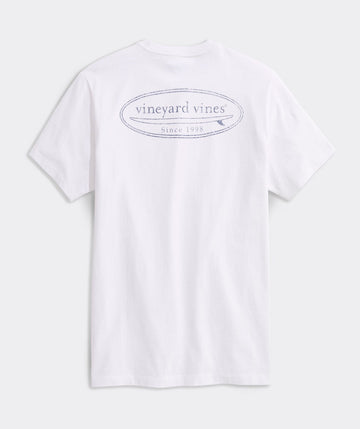 Drift Dye Outlined Surf Logo Short-Sleeve Pocket Tee