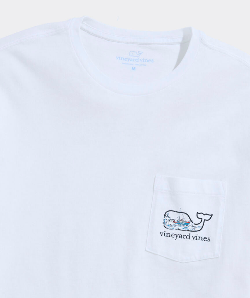 JAWS x vineyard vines Orca Whale Short-Sleeve Pocket Tee