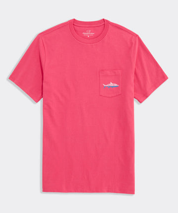 Silhouette Fish Short-Sleeve Pocket Tee
