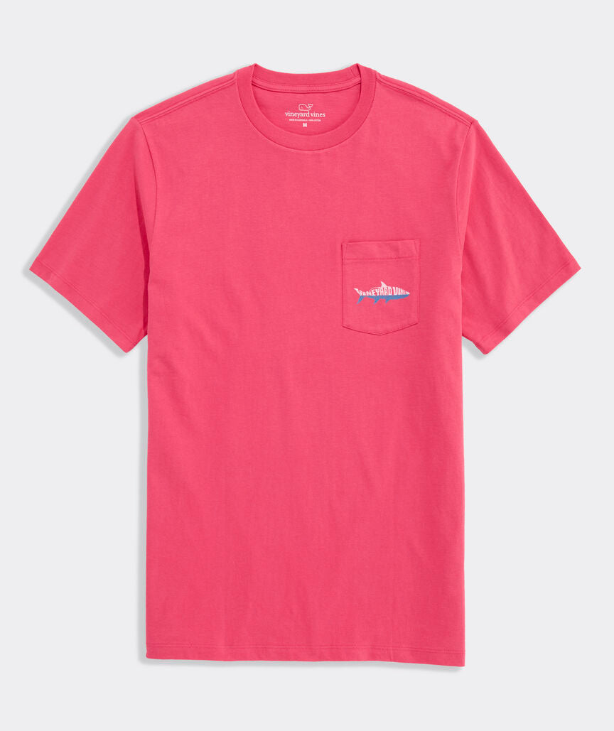 Silhouette Fish Short-Sleeve Pocket Tee
