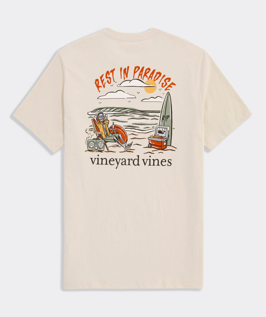 Rest In Paradise Short-Sleeve Pocket Tee