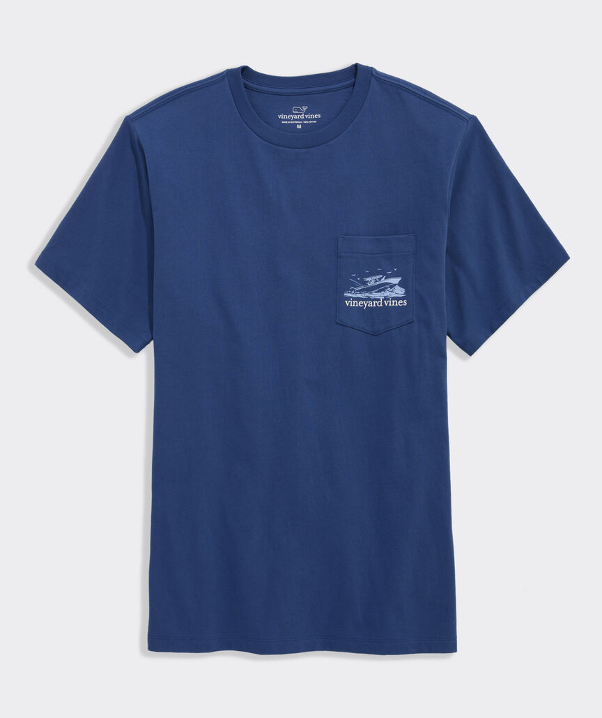 Sea Ya Later Short-Sleeve Pocket Tee