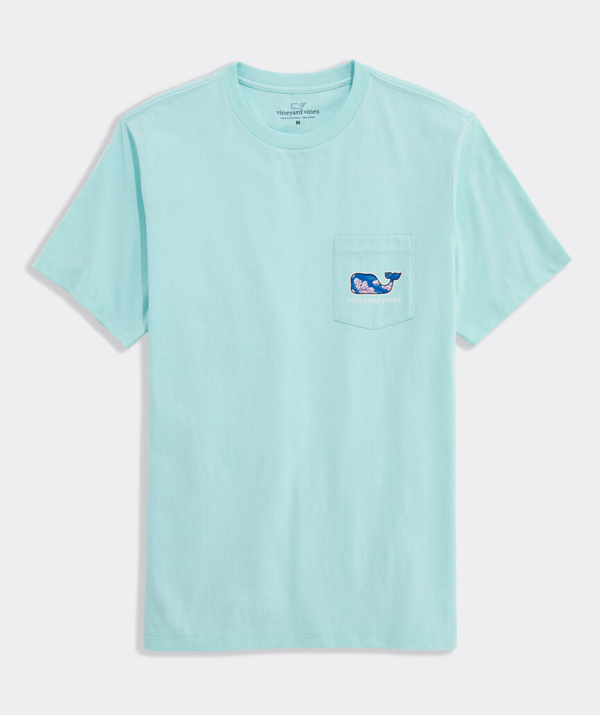 Bluff Fish Whale Short-Sleeve Pocket Tee