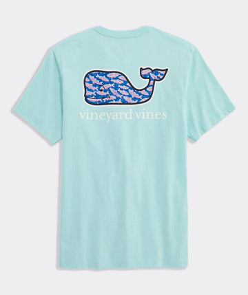 Bluff Fish Whale Short-Sleeve Pocket Tee