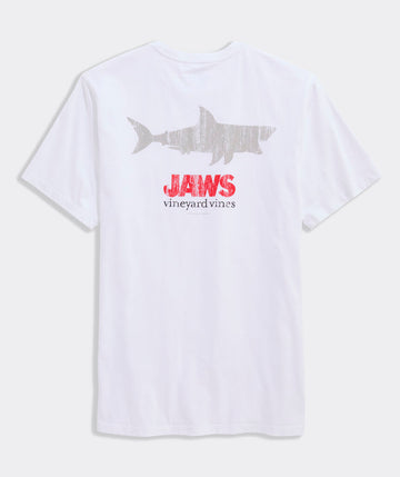 JAWS x vineyard vines Shark Silhouette Short-Sleeve Pocket Tee
