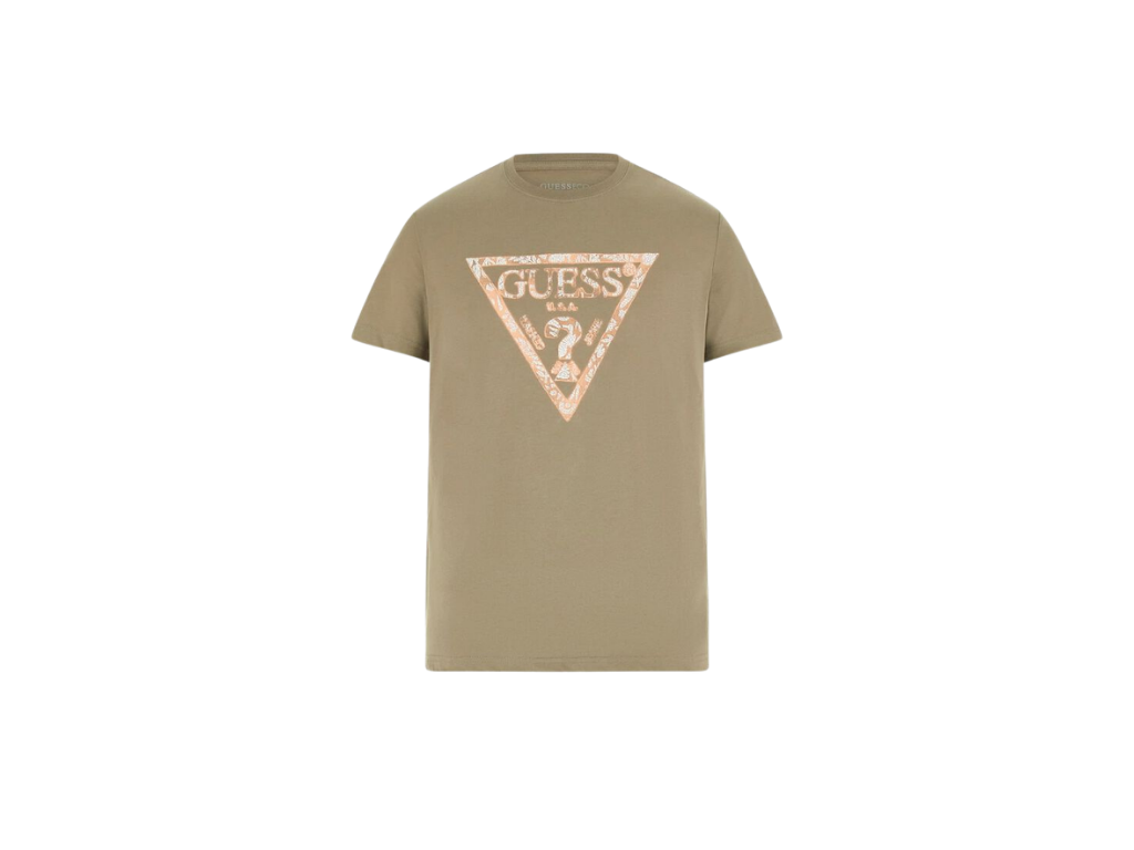 Men’s GUESS Triangle Logo T-Shirt