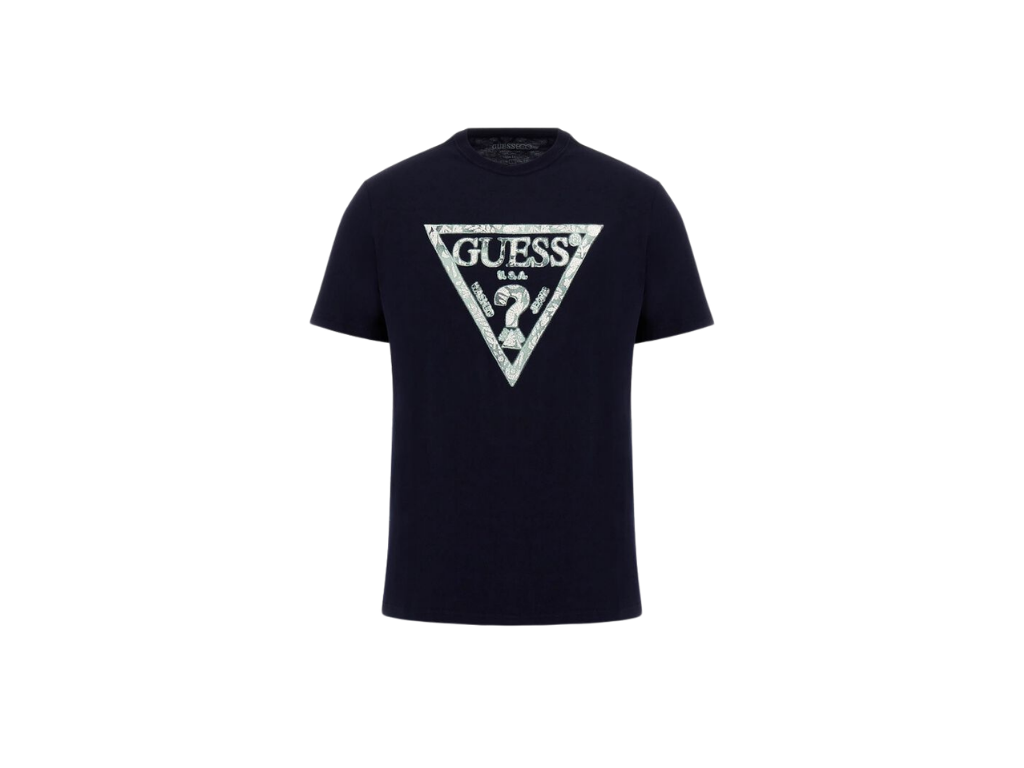 Men’s GUESS Triangle Logo T-Shirt