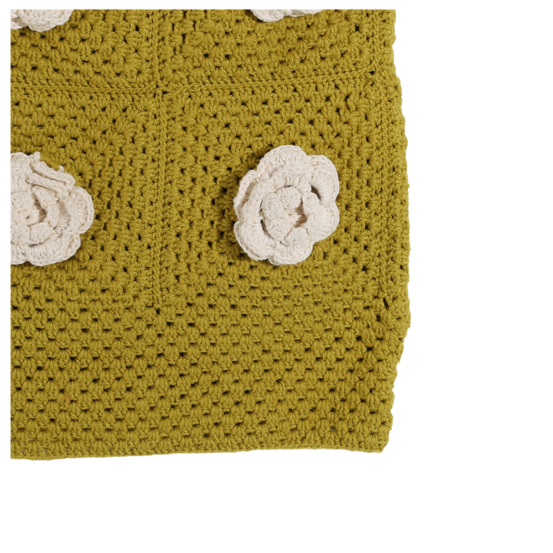 Handmade Trico Knitted Women Skirt