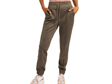 Women’s Faux Leather Jogger Pants