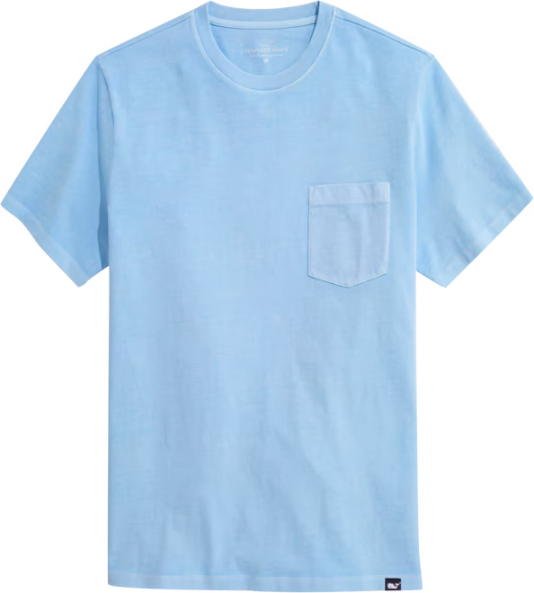 Garment-Dyed Surf Pocket Tee
