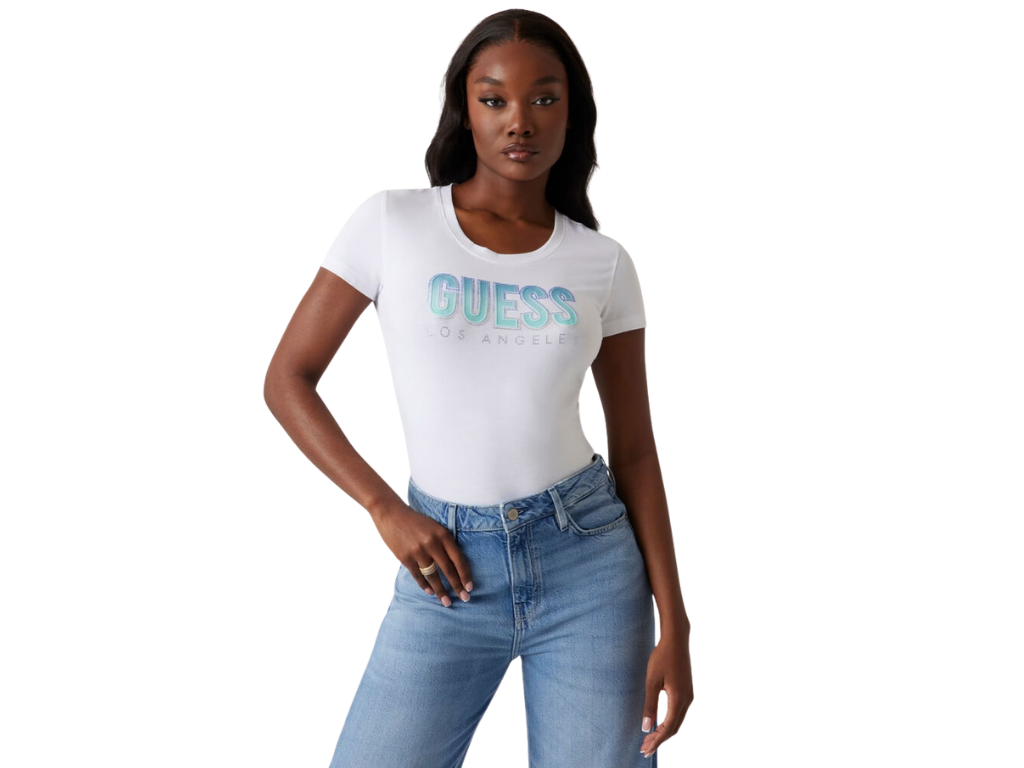 Women’s GUESS Los Angeles Logo T-Shirt