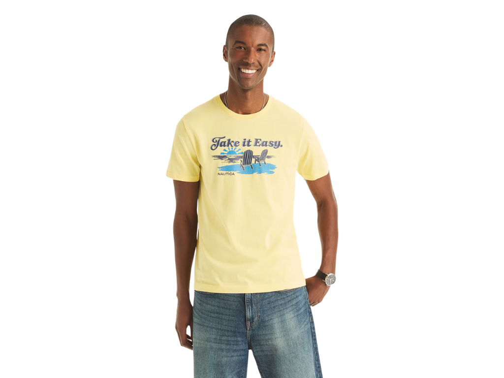Men’s “Take It Easy” Nautica Graphic T-Shirt