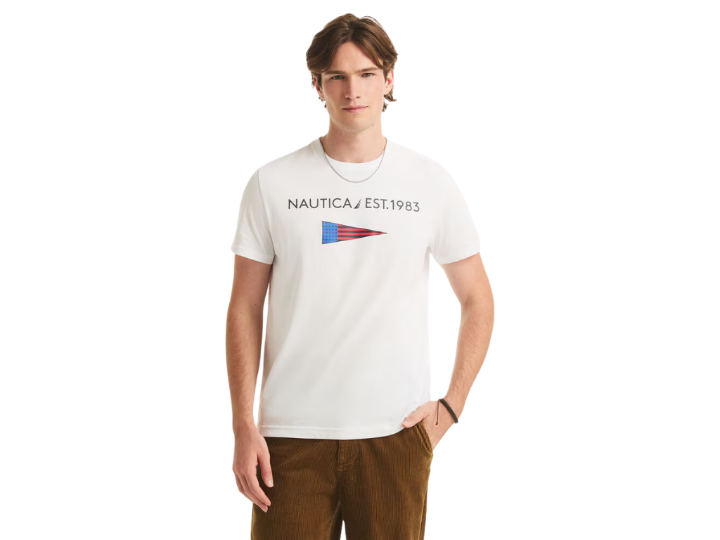 Men’s Nautica EST. 1983 Flag Graphic T-Shirt