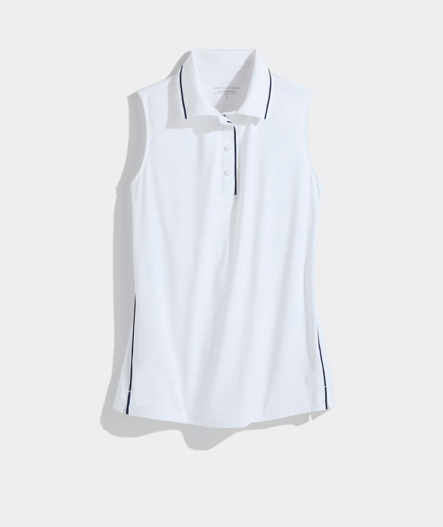 Sleeveless Performance Polo