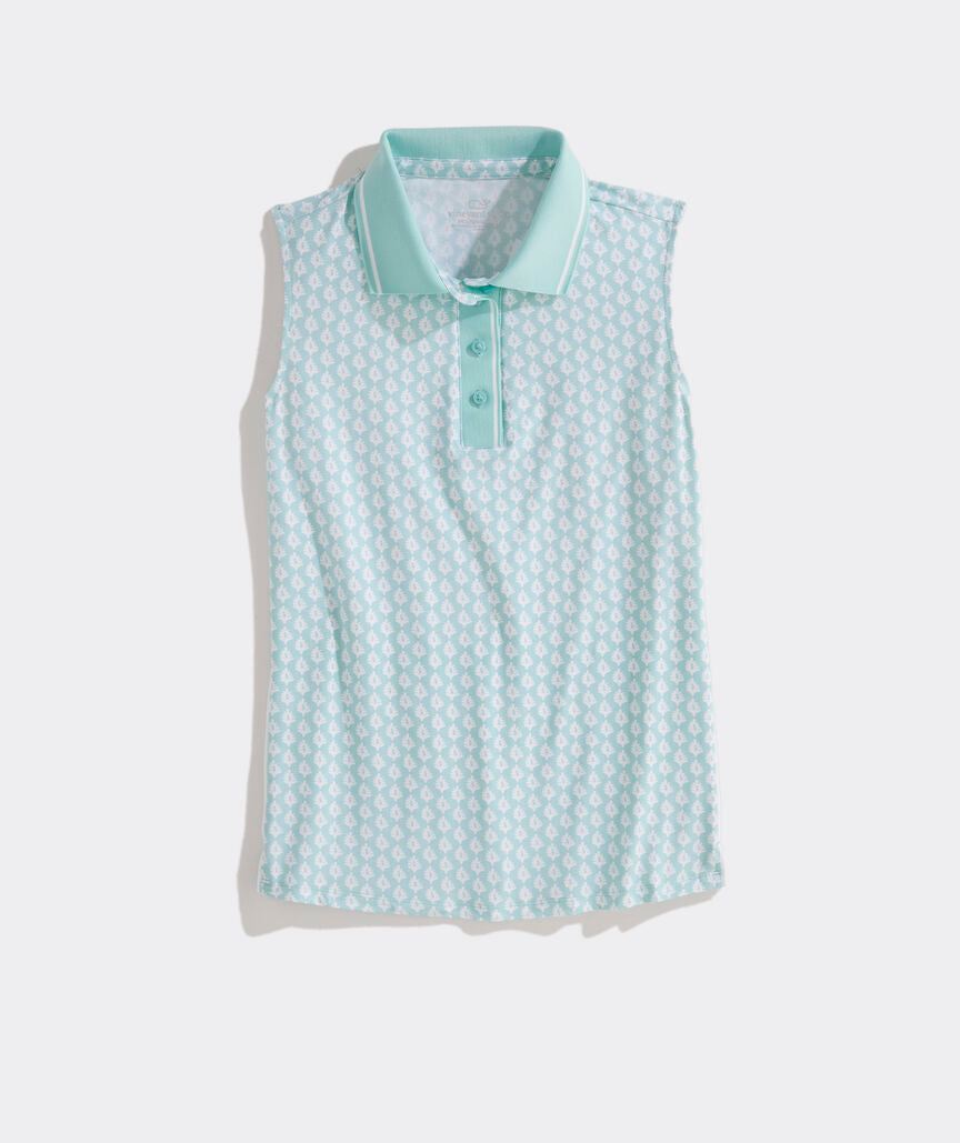 Sleeveless Performance Polo